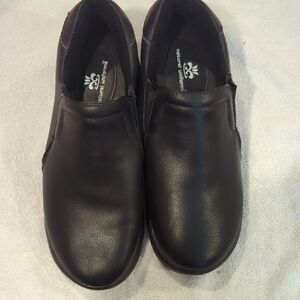 Women's Black Slip-On Shoes